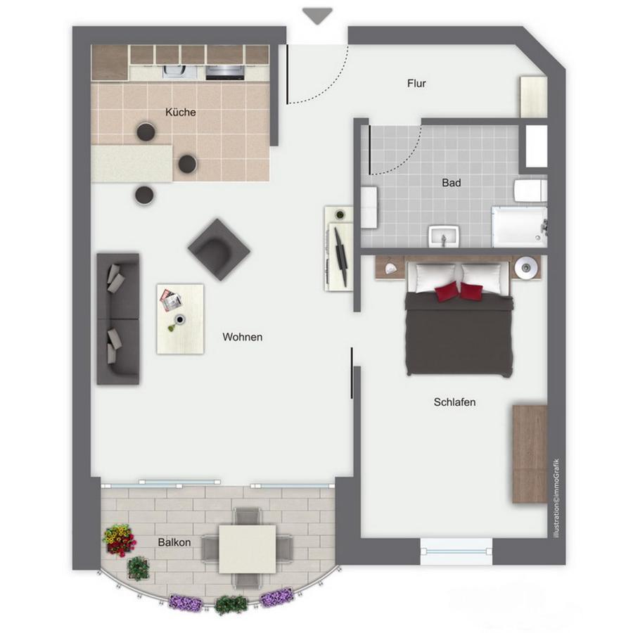 Hanse-Hof Wohnung 08 Больтенгаген Екстер'єр фото